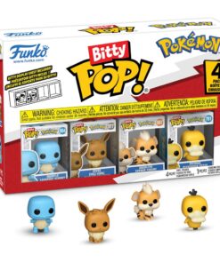 Pokémon Bitty Pop! Vinile Figura 4-pack Series 4 2 Cm Funko