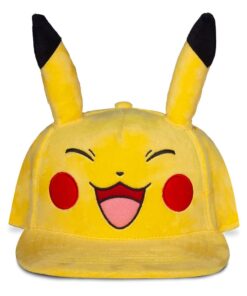 Pokemon Cappellino Cappellino Snapback Happy Pikachu Difuzed