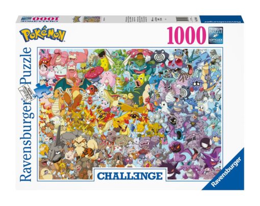 Pokémon Challenge Jigsaw Puzzle Group (1000 Pezzi) Ravensburger