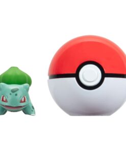 Pokémon Clip'n'Go Poké Balls Bulbasaur -1 & Poké Ball Jazwares