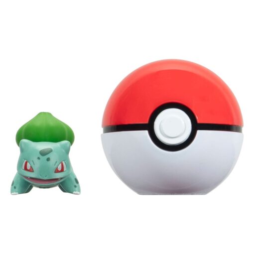 Pokémon Clip'n'Go Poké Balls Bulbasaur -1 & Poké Ball Jazwares