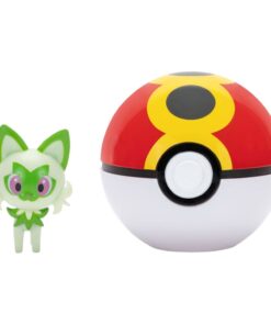 Pokémon Clip'n'Go Poké Balls Sprigatito & Repeat Ball Jazwares