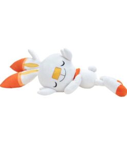 Pokémon Peluche Figura Sleeping Scorbunny 45 Cm Jazwares