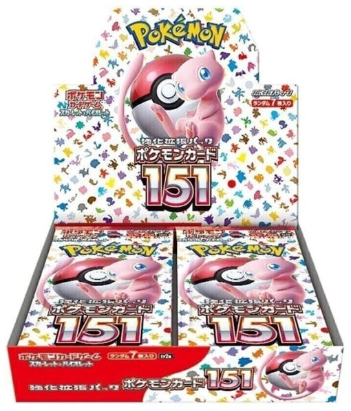 Pokémon TCG Scarlatto e Violetto 151 Booster Box da 20 Buste (JAP) The Pokémon Company