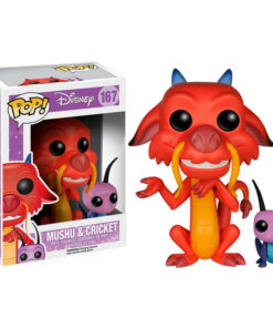 Pop Figura Disney Mulan Mushu & Cricket Funko