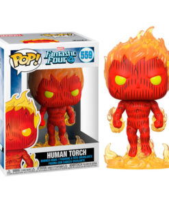 Pop Figura Marvel Fantastic Four Human Torch Funko
