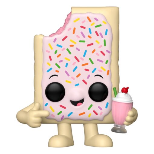 Pop-tarts Pop! Ad Icons Vinile Figura Pop-tarts Mascot Cannucciaberry Milkshake 9 Cm Funko