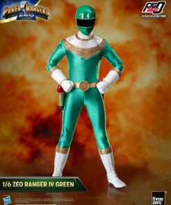 Power Rangers Zeo Figzero Action Figura 1/6 Ranger Iv Green 30 Cm Threezero