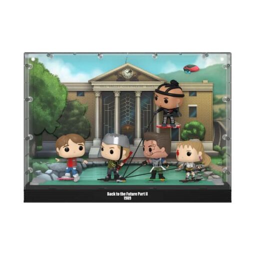 Ritorno Al Futuro Pop Moments Deluxe Vinile Figures 5-pack Hoverboard Funko