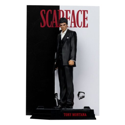 Scarface Movie Maniacs Statua Tony Montana 17 Cm Mcfarlane Toys
