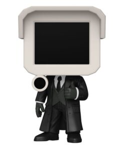 Skibidi Toilet Pop! Rocks Vinile Figura Cameraman 9 Cm Funko