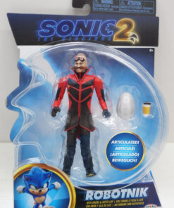 Sonic The Hedgehog 2 - Robotnik with drone and coffee cup Action Figure 12 cm (Spedito in 24 ore)