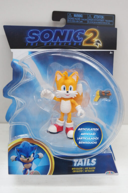 Sonic The Hedgehog 2 - Tails with Blaster Action Figure 9 cm (Spedito in 24 ore)