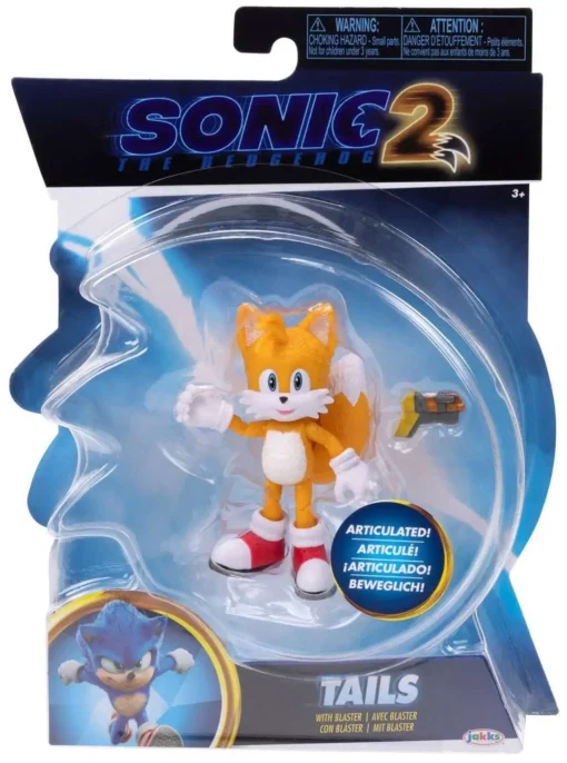 Sonic The Hedgehog 2 - Tails with Blaster Action Figure 9 cm (Spedito in 24 ore) - immagine 2