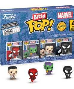 Spider-man Bitty Pop! Vinile Figura 4-pack Series 1 2 Cm Funko