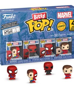 Spider-man Bitty Pop! Vinile Figura 4-pack Series 4 2 Cm Funko
