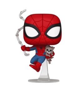 Spider-man Pop&buddy! Movies Vinile Figures Spidey W/sandwich(dog) 9 Cm Funko