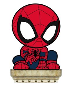 Spider-man Salvadanaio Spider-man Crouching Con Figure Int.