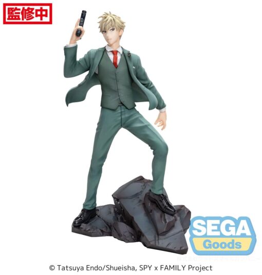 Spy X Family Luminasta Pvc Statua Loid Forger Twilight Mission Extend 22 Cm Sega