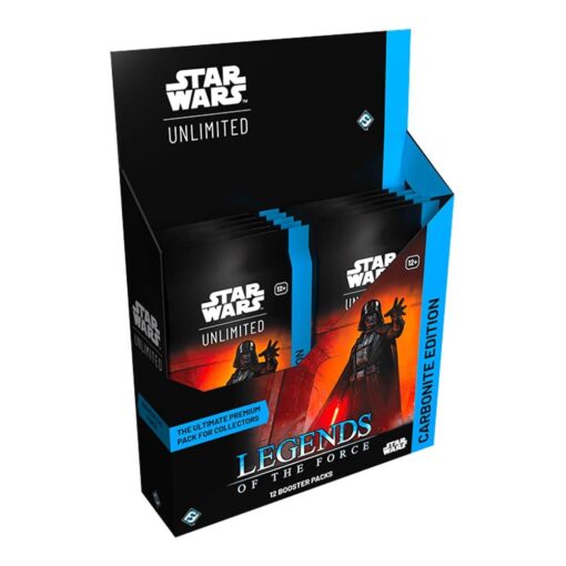 Star Wars: Unlimited Legends of the Force Carbonite Booster Box da 12 Buste (ENG)
