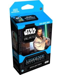 Star Wars: Unlimited Leggende della Forza Qui-Gon Jinn Starter Deck (ITA)
