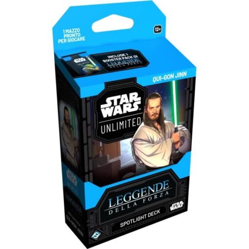 Star Wars: Unlimited Leggende della Forza Qui-Gon Jinn Starter Deck (ITA)