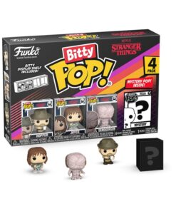 Stranger Things Bitty Pop! Vinile Figura 4-pack Hopper 2