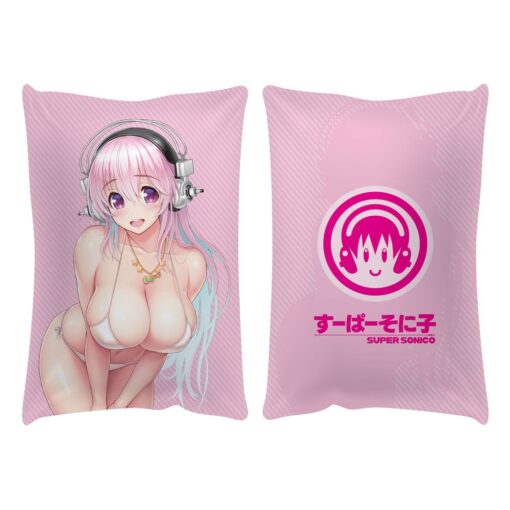 Super Sonico Cuscino Super Sonico Swimsuit Version 50 X 35 Cm Popbuddies