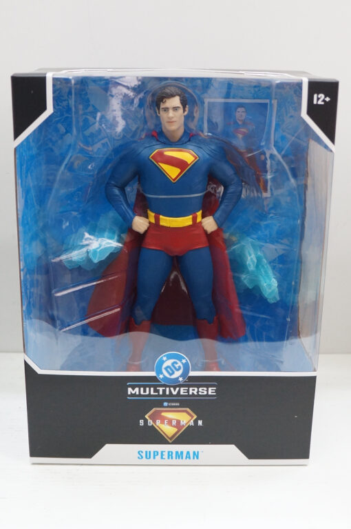 Superman (2025) Dc Multiverse Mega Action Figure Superman 28 Cm Mcfarlane Toys (Spedito in 24 ore)