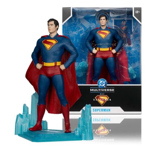 Superman (2025) Dc Multiverse Mega Action Figure Superman 28 Cm Mcfarlane Toys (Spedito in 24 ore) - immagine 3