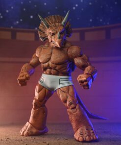 Tartarughe Ninja Mirage Comic Triceraton Galdiato Af Action Figura Neca
