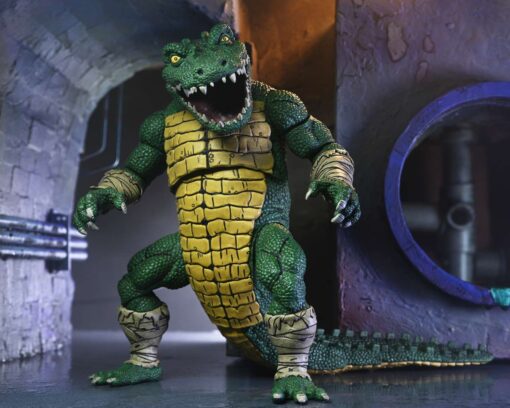Tartarughe Ninja Mirage Comics Leatherhead Dlx Af Action Figura Neca