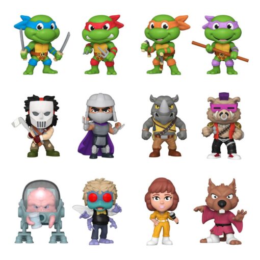 Tartarughe Ninja Mystery Mini Figures 5 Cm Display (12) Funko