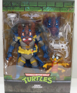 Tartarughe Ninja Ultimates Action Figura Wingnut & Screwloose 18 Cm Super7 (Spedito in 24 ore)