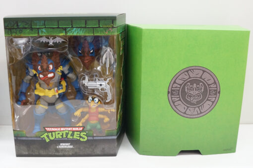 Tartarughe Ninja Ultimates Action Figura Wingnut & Screwloose 18 Cm Super7 (Spedito in 24 ore) - immagine 2