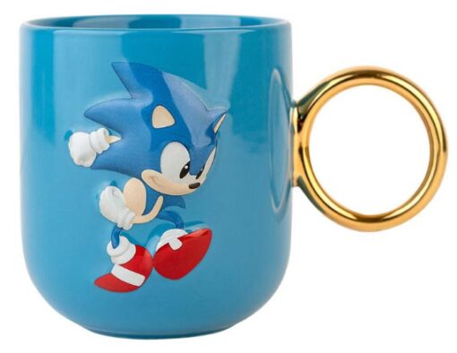TAZZA 3D SONIC THE HEDGEHOG CON ANELLO - GADGET