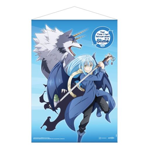 That Time I Got Reincarnated As A Slime Wallscroll Rimuru & Ranga 50 X 70 Cm POPbuddies