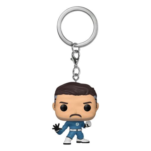 The Fantastic Four: First Steps Pop! Vinile Portachiavis 4 Cm Mister Fantastic  Funko