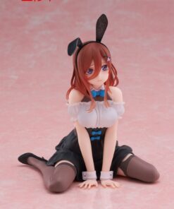 The Quintessential Quintuplets 3 Pvc Statua Desktop Cute Figura Miku Nakano (bunny Ver.) 13 Cm Taito Prize