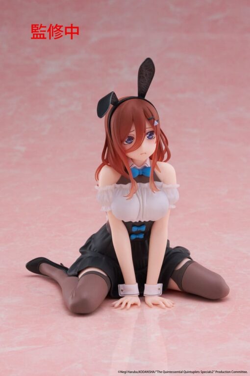 The Quintessential Quintuplets 3 Pvc Statua Desktop Cute Figura Miku Nakano (bunny Ver.) 13 Cm Taito Prize