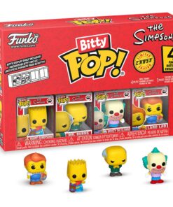 The Simpsons Bitty Pop! Vinile Figura 4-pack Series 1 2 Cm Funko