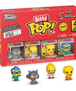 The Simpsons Bitty Pop! Vinile Figura 4-pack Series 4 2 Cm Funko