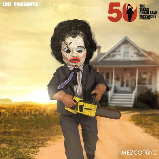 The Texas Chainsaw Massacre (1974) Living Dead Dolls Bambola Leatherface Deluxe Edition 27 Cm Mezco Toys
