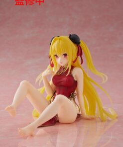 TO LOVE-RU GOLD DARK CHINESE DESKTO CUTE Figura Taito