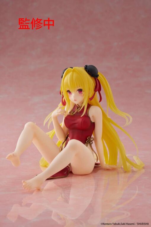 TO LOVE-RU GOLD DARK CHINESE DESKTO CUTE Figura Taito