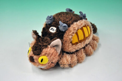 Totoro Nekobus Peluche Fluffy 14cm Peluches Studio Ghibli
