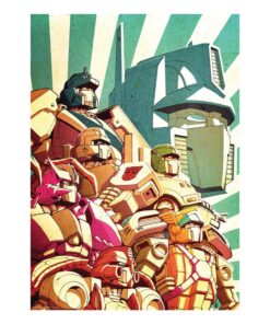 Transformers Art Print Optimus Prime Edizione Limitata 42 X 30 Cm Fanattik