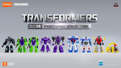 Transformers Blokees Plastica Model Kit Galaxy Version 04 Fractored Space-time  Blokees