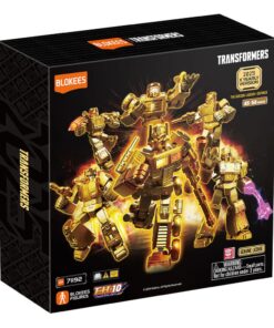 Transformers X Blokees Plastica Model Kit Yearly Version 02 The Golden Lagoon Defence  Blokees
