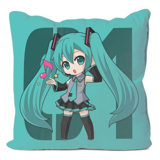 Vocaloid Cuscino Case Hatsune Miku 50 X 50 Cm Popbuddies